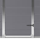 Livingandhome Outdoor Plastic Storage Shed
