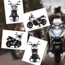 AIYAPLAY Honda Licensed 12V Kids Electric Motorbike W/ Music Headlights