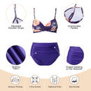 High-waisted Two-Piece Swimsuit Set