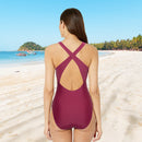 Women One Piece U-Neckline Swimsuit