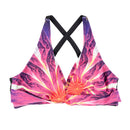 Women Two Piece V-Neckline Bikini Swimsuit