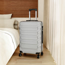 Livingandhome Rolling Hardshell Luggage Travel Suitcase