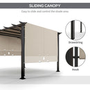 Outsunny Outdoor Pergola Garden Sun Shade Patio Canopy Shelter