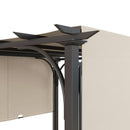 Outsunny Outdoor Pergola Garden Sun Shade Patio Canopy Shelter