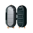Sheonly Portable Dustproof Jewellery Box with Mirror