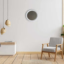 Lewis's Round Circle Mirror 50x50cm - White