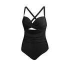 Womens Cut-Out Swimsuit with Cross Straps