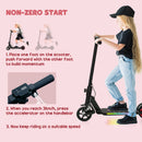 SPORTNOW Folding Electric Scooter W/ LED Lights And Display