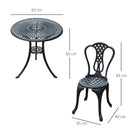 Outsunny Garden Coffee Set