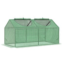 Outsunny Mini Greenhouse 119 x 60 x 60 cm - Green
