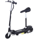 HOMCOM Kids Electric Ride On eScooter Motorbike 120w 2 x 12V - Black
