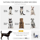 PawHut Foldable Pet Stroller with Cushion, for M, L Dogs