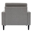 Livingandhome Minimalist Mid-Century Accent Chair