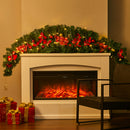 Livingandhome Artificial 180cm Classic Christmas Swag for Front Door Decor