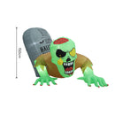 Zombie Tombstone Halloween Inflatable with Lights