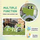 AIYAPLAY Kids Play Tunnel for Ages 3-6 Crawl and Climb, Crocodile Design