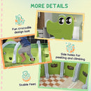 AIYAPLAY Kids Play Tunnel for Ages 3-6 Crawl and Climb, Crocodile Design