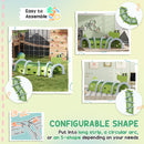 AIYAPLAY Kids Play Tunnel for Ages 3-6 Crawl and Climb, Crocodile Design
