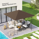 Outsunny 3 x 3(m) Gazebo Canopy Replacement Cover with Drain Holes
