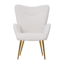 Livingandhome Accent Chair with Footstool Set