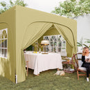 Outsunny 3 x 3(m) UPF50+ Pop Up Gazebo with Sides and Carry Bag