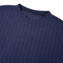 Short Sleeve Loungewear Set Navy Blue