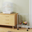 PawHut Bird Cage For Budgie Finch Canary Parakeet W/ Stand Tray White