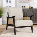 Livingandhome Teddy Fleece Accent Armchair
