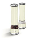 Morphy Richards Electronic Salt & Pepper Mill  - Cream