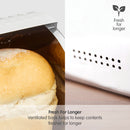 Morphy Richards Dimensions Roll Top Bread Bin  - White