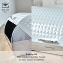 Morphy Richards Dimensions Roll Top Bread Bin  - White