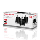 Morphy Richards Dimensions Set of 3 Canisters  - Black