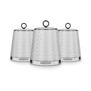 Morphy Richards Dimensions Set of 3 Canisters  - White