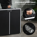 SPORTNOW 5ft Mini Table Tennis Table, Folding Ping Pong Table