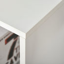 HOMCOM Cubic Cabinet Bookcase Storage Shelves for Home Office, White