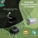 Outsunny Combination Push W/ 38L Sand Or Water Garden Dark Green