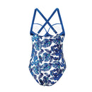 Womens Cut-Out Swimsuit with Cross Straps