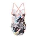 Womens Cut-Out Swimsuit with Cross Straps