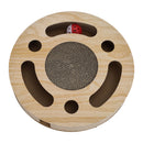 KidKid Round Cat Scratcher with Ball Toy