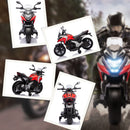 AIYAPLAY Honda Licensed 12V Kids Electric Motorbike W/ Music Headlights