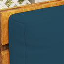 Outsunny 2 Seat Pallet Cushions 20cm Thick Outdoor Seat Pads