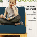 Outsunny 2 Seat Pallet Cushions 20cm Thick Outdoor Seat Pads