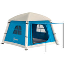 Outsunny Inflatable Camping Tent, Easy Setup 2 Man Tent