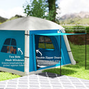 Outsunny Inflatable Camping Tent, Easy Setup 2 Man Tent