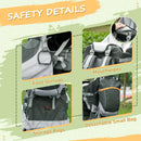 HOMCOM Baby Carrier Backpack - Green