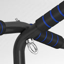 SPORTNOW Multi-Grip Pull Up Bar, Chin Up Bar Doorway with Non-Slip Grips