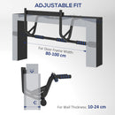 SPORTNOW Multi-Grip Pull Up Bar, Chin Up Bar Doorway with Non-Slip Grips