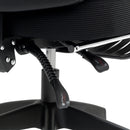 HOMCOM Mesh Ergonomic Office Chair with Lumbar Support, Headrest