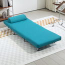 HOMCOM Single Folding 5 Position Convertible Sleeper Chair Bed