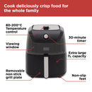Black+Decker Air Fryer Manual 7L  - Black